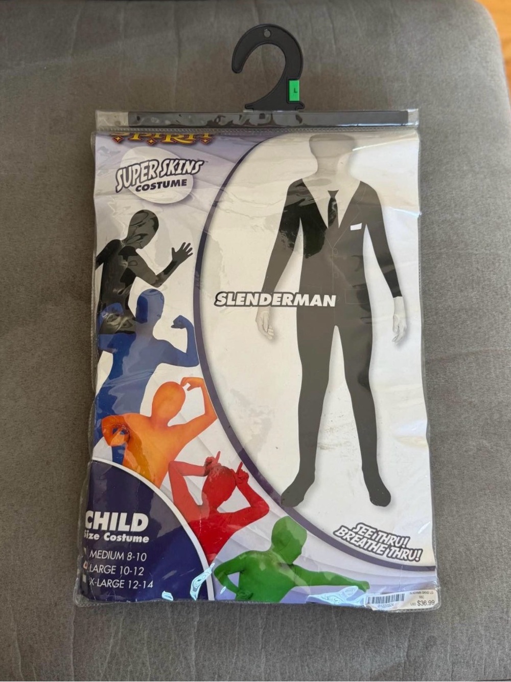Slenderman Kids Costume - Black